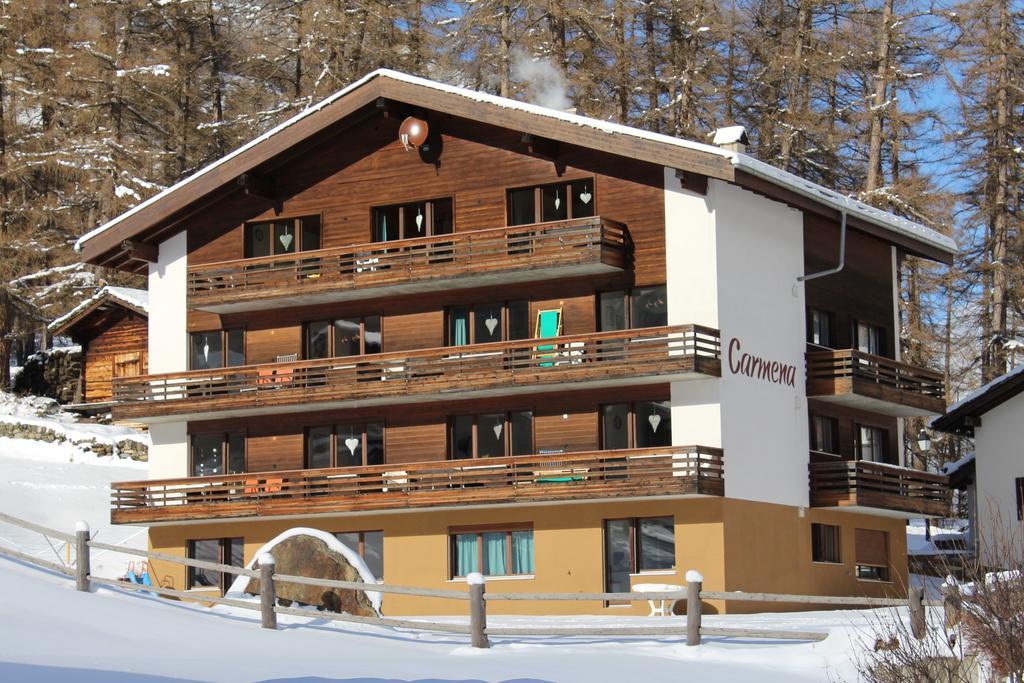 Apartments Carmena Saas-Grund Ngoại thất bức ảnh